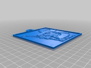 gp image de trois 2d art personnalisé 3d print model - Mito3D