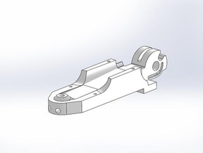 e-bonanza 15 ana dişli trunion payanda kapı flite rc araç iniş takımları geri çekilir servoless çeker 3d print model - Mito3D