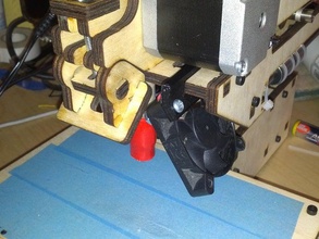 printrbot simple final 40mm fan holder 3d printer parts mount 3d print model - Mito3D