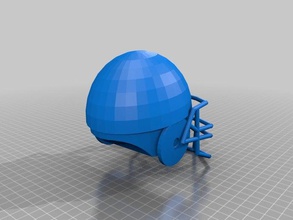 football helmet sport outdoors 3d print model - Mito3D
