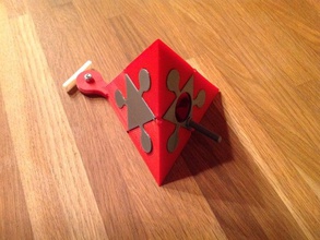 jigsaw birdhouse puzzle 3d print model - Mito3D