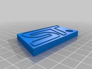 ford st logosu Anahtarlık araçlar 3d print model - Mito3D