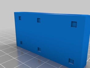 große Gürtel-clip kleben Oberfläche tool Inhaber - Boxen Fällen Handy Werkzeug Fälle 3d print model - Mito3D