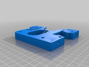 solidoodle extruder Teile kombiniert 3d Drucker 3d print model - Mito3D