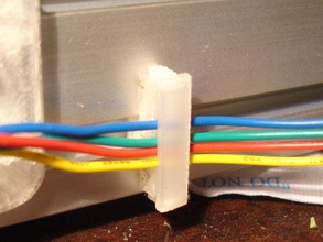 bukobot t-slot twist-on wire clip 3d printer accessories cable management tie tslot 3d print model - Mito3D