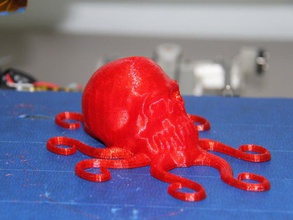 vampireskulltopus scans replicas mashup octopus 3d print model - Mito3D