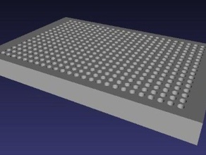 standard 384-well microtiter plate other 3d print model - Mito3D