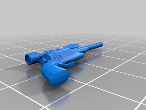 fallout new vegas caza revólver props 3d print model - Mito3D