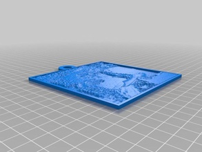 meandamy 2d art customized 3d print model - Mito3D