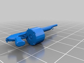 fallout new vegas riot fucile puntelli 3d print model - Mito3D
