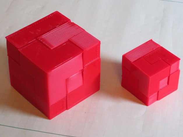 cube puzzle other openscad 3D print model - Mito3D