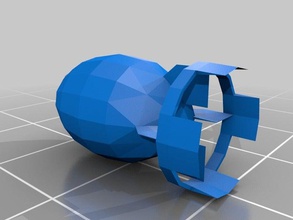 fallout new vegas fatman munitions accessoires de jeu fat man 3d print model - Mito3D