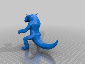 fallout new vegas golden gecko creatures 3d print model - Mito3D