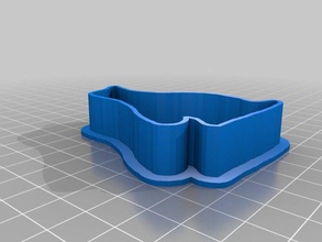 pinguim cortador de cookie a cozinha jantar personalizado 3d print model - Mito3D