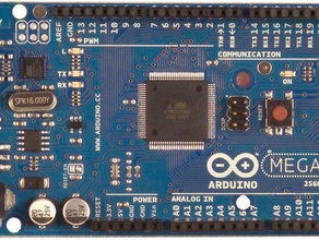 trous de montage arduino mega 2560 l'électronique dxf 3d print model - Mito3D