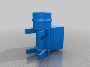 feed section 3d printed fillament extruder printer parts bender24601 3d print model - Mito3D