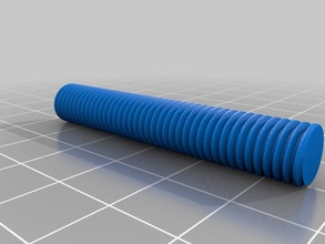 2 pollici di lunghezza 14x20 thread 55 gradi profilo parti 3d print model - Mito3D