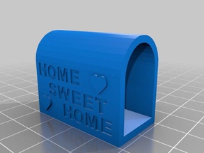mini cassetta postale modelli art la decorazione giocattolo 3d print model - Mito3D