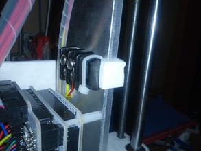 prusa i3 con marco de metal del bloque terminales titular 3d la impresora accesorios Impresora 3d print model - Mito3D