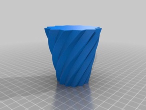 vaso personalizador de sistemas decoração personalizado 3d print model - Mito3D