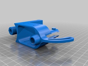 polargraph airbrush holder parts drawing machine 3d print model - Mito3D