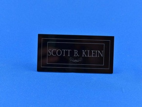 name card other robbinsvillehighschool 3d print model - Mito3D