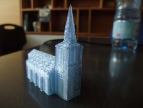 epizon de la iglesia otros 3d arquitectura glise edificio francia gsi-lab sketchup 3d print model - Mito3D