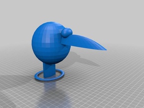 pollo modificado los animales 3d print model - Mito3D