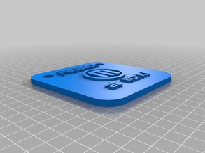 padabot work signs logos customized 3d print model - Mito3D