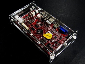 apc rock caso computer recinto taglio laser 3d print model - Mito3D