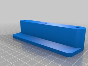keyboard-under-table holder organization customized 3d print model - Mito3D
