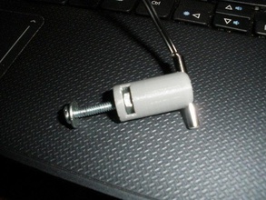 temperature probe holder diy clip mount thermister 3d print model - Mito3D