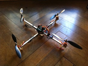 quadrocopter rc veículos multicopter quadcopter 3d print model - Mito3D