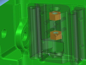 lulzbot taz anti-retroceso z-tuerca del motor de montaje m6 mod 3d la impresora partes ant-juego 3d print model - Mito3D