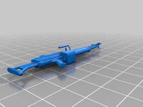 fallout new vegas e mitragliatrici puntelli 3d print model - Mito3D