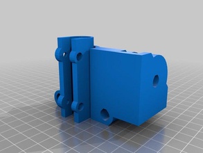la mejora del x-extremo de polea varillas roscadas 3d impresora partes 3d print model - Mito3D