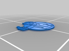 les retombées de vault-tec garçon coaster ménage 3d print model - Mito3D