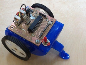 fdprobot la robótica arduino diy fablab fablab77 motor paso a 3d print model - Mito3D