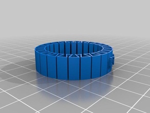 bracellet camille pulseiras personalizado 3d print model - Mito3D