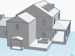 steves pad des bâtiments structures 3d print model - Mito3D