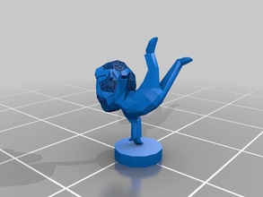 fallout vault-tec agilidad muñeco props 3d print model - Mito3D