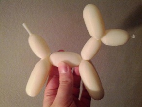 balloon dog other animal art 3d print model - Mito3D