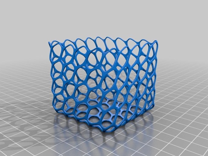 f-base décor fleur de la base 3D print model - Mito3D