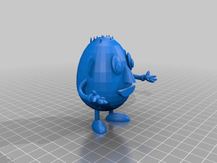 Bay pep-ato 3d baskı patates 3D print model - Mito3D