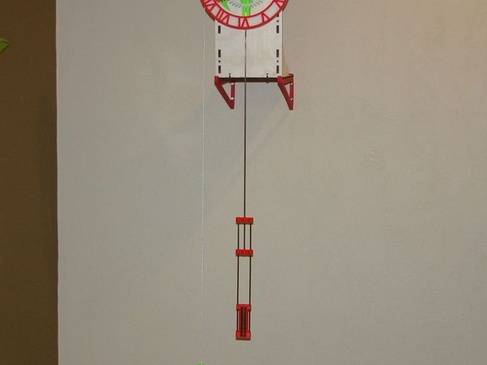 staffa di clock arredamento 3D print model - Mito3D