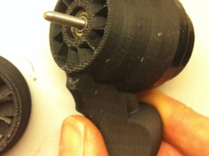 minigrip turbine rotary hand tools dremel ergonomic grip handle mill overengineered 3d print model - Mito3D