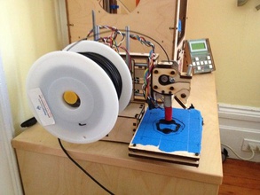 printrbot simples spool titular 3d a impressora acessórios 3d print model - Mito3D