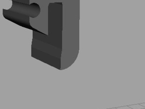 afinia cardboard spool clip 3d printer accessories 3d print model - Mito3D