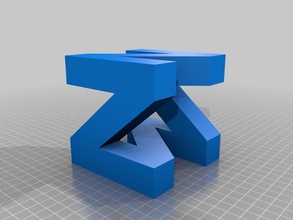 n64 logo 100mm other 3d print model - Mito3D