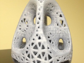 komplexe vase design dizingof Skulpturen 3d print model - Mito3D